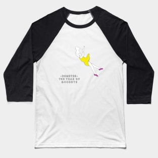 Falling Design - Year of Goodbye EP (Light/Black Print) Baseball T-Shirt